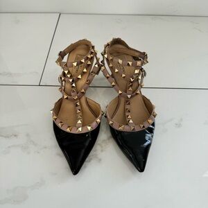 VALENTINO rockstud kitten heels